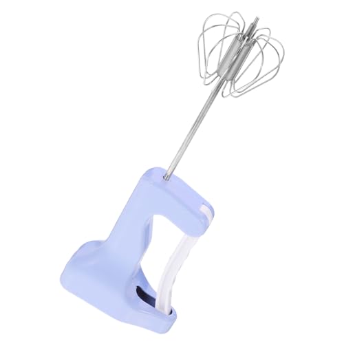 Zerodeko Handmixer mit Praktischem Drehmischer Manueller Eierschläger für Mischen von Teig und Eiern Langlebig und Benutzerfreundlich von Zerodeko