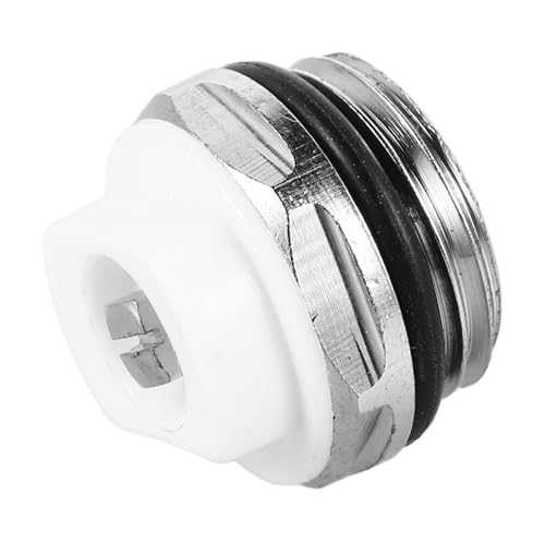 Zerodeko Heavy Duty Heizkörper Entlüftungsventil Sicherheits Bleederventil für Wasserheizung Langlebiges Schnellablassventil Installieren Geeignet für Heizkörperwartung und Luftablass von Zerodeko