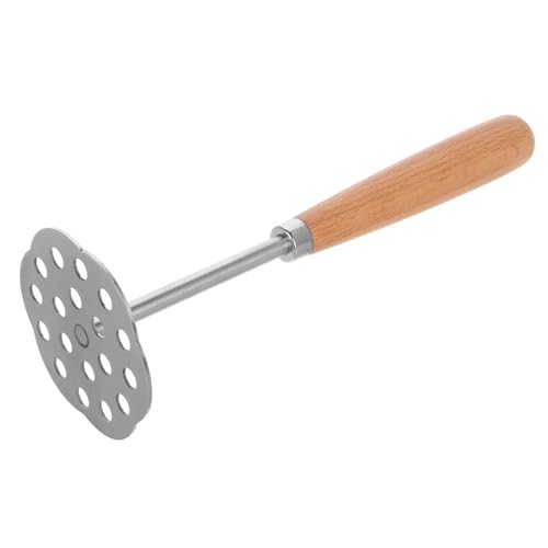 Zerodeko Hochwertiger Kartoffelstampfer aus mit Holzgriff Robuster Handstampfer für Babynahrung Kartoffeln Gemüse und Obst Spülmaschinenfest und Leicht zu Reinigen Zerodeko Hochwertiger Kartoffelstampfer aus mit Holzgriff Robuster Handstampfer für Babynahrung Kartoffeln Gemüse und Obst Spülmaschinenfest und Leicht zu Reinigen von Zerodeko