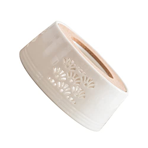 Zerodeko Hollow Design Teewärmer aus Keramik Praktischer Teewärmer für Zuhause Büro und Gastronomie Eleganter Teekesselwärmer mit Rutschfestem Boden zum Warmhalten von Tee und Milch Zerodeko Hollow Design Teewärmer aus Keramik Praktischer Teewärmer für Zuhause Büro und Gastronomie Eleganter Teekesselwärmer mit Rutschfestem Boden zum Warmhalten von Tee und Milch von Zerodeko