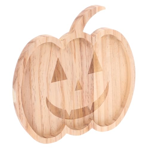 Zerodeko Holz Kürbis Servierplatte Glatte Oberfläche Robustes Holztablett für Süßigkeiten Früchte Nüsse und Snacks Vielseitiges Halloween Party Tablett für Snacks und Vorspeisen Zerodeko Holz Kürbis Servierplatte Glatte Oberfläche Robustes Holztablett für Süßigkeiten Früchte Nüsse und Snacks Vielseitiges Halloween Party Tablett für Snacks und Vorspeisen von Zerodeko