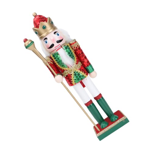Zerodeko Holz Nutcracker Weihnachtsfigur Deko Kreative Handgefertigte Puppe Grün Kompakt und Detailreich für Festliche Wohn und Bürodekorationen Zerodeko Holz Nutcracker Weihnachtsfigur Deko Kreative Handgefertigte Puppe Grün Kompakt und Detailreich für Festliche Wohn und Bürodekorationen von Zerodeko