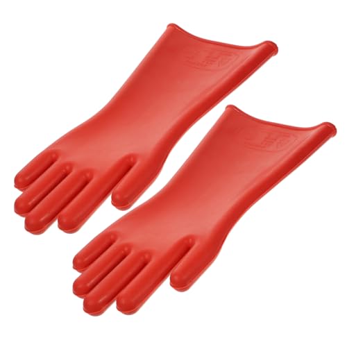 Zerodeko Isolierhandschuhe Hochspannung Gummi Arbeitshandschuhe für Elektriker Unisex Ergonomisch Flexibel Komfortabel Schützt bei Elektroarbeiten Innen und Außeneinsatz von Zerodeko