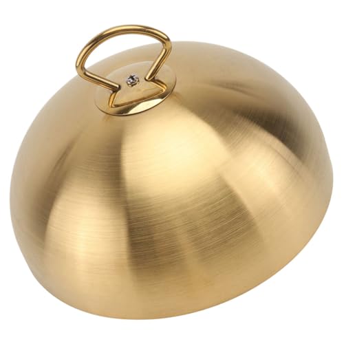 Zerodeko Käseglocke Kuppel keine Magnetabdeckung kaffeetassen muschel burgerglocke kuchen Bratpfanne praktische Food Dome-Abdeckung Kuppelabdeckung für den Haushalt Grill Steak Topfdeckel von Zerodeko