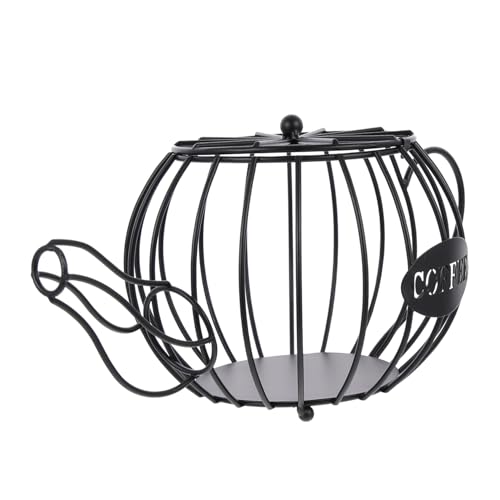 Zerodeko Kaffee Kapsel Halter Aufbewahrungsbehälter Stabiles Bruchsicheres Design Vielseitiger Organizer für Küche Büro und Modernes Schwarzes Aufbewahrungskörbchen Zerodeko Kaffee Kapsel Halter Aufbewahrungsbehälter Stabiles Bruchsicheres Design Vielseitiger Organizer für Küche Büro und Modernes Schwarzes Aufbewahrungskörbchen von Zerodeko