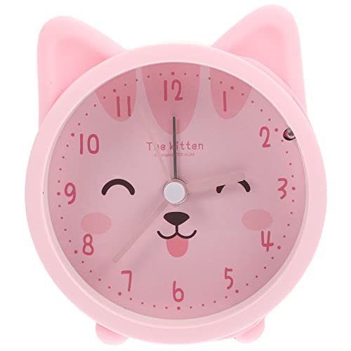 Zerodeko Langlebiger Wecker Mit Cartoon-Katze Batterielos Perfektes Wohnaccessoire Für Jeden von Zerodeko