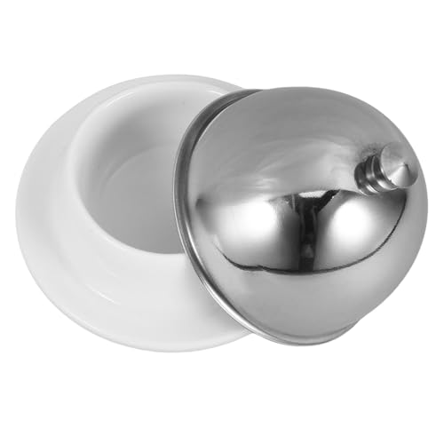 Zerodeko Keramik Butterdose Leicht und Tragbar Sichere und Gesunde Tischgeschirr Butterplatte für Butter Kuchen Desserts Stilvolles Ansprechendes Design für Tischdekoration Zerodeko Keramik Butterdose Leicht und Tragbar Sichere und Gesunde Tischgeschirr Butterplatte für Butter Kuchen Desserts Stilvolles Ansprechendes Design für Tischdekoration von Zerodeko