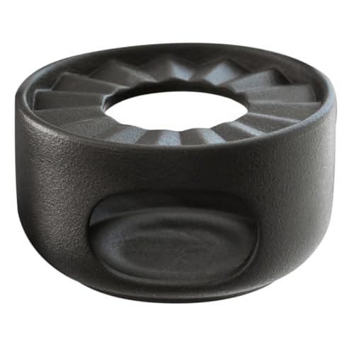 Zerodeko Keramik Teewärmer mit Teelichthalter Handgefertigter Vintage Teestövchen Wärmer Rauchfreie Keramik heizung ohne Kerze Für Zuhause Teezeremonien und Teepartys von Zerodeko
