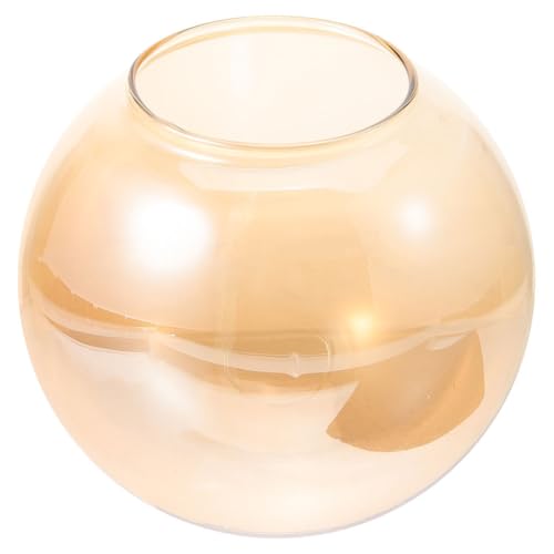 Zerodeko Kristallkugel Lampe Klare Glaskugeln Für Leuchten Ersatz Runder Glaskugel-lampenschirm Für Pendelleuchte Wandleuchte Kronleuchter Bernstein Glaskugel Lampe Ersatz von Zerodeko