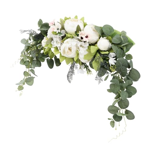 Zerodeko Künstliche Pfingstrosen Wand Türdeko Weiß Detailreiche Langlebige Seidenblumen für Tisch Wohnraumdekoration Pflegeleicht ohne Gießen Stilvolles Europäisches Blumenarrangement Zerodeko Künstliche Pfingstrosen Wand Türdeko Weiß Detailreiche Langlebige Seidenblumen für Tisch Wohnraumdekoration Pflegeleicht ohne Gießen Stilvolles Europäisches Blumenarrangement von Zerodeko