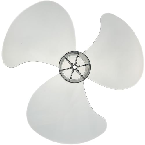 Zerodeko Kunststoff-Lüfterflügel-Ersatzblätter 14-Zoll-Universal-Lüfterflügel Mit Mutternabdeckungen 3 Blätter Für Tisch-Bodenventilator-Reparaturteile Standventilator-Zubehör von Zerodeko