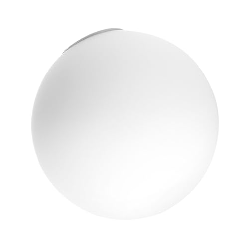 Zerodeko Lampenschirm Rund Milchig Durchmesser Ersatz für Pendelleuchte Deckenlampe Tischlampe Design für Wohnen von Zerodeko