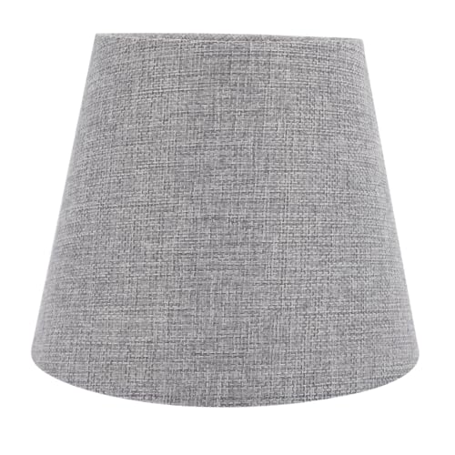 Zerodeko Lampenschirm aus Grauem Konischer Runder Lampenschirm für Tischlampe für Schreibtisch Nachttisch und Wohnzimmerbeleuchtung Zerodeko Lampenschirm aus Grauem Konischer Runder Lampenschirm für Tischlampe für Schreibtisch Nachttisch und Wohnzimmerbeleuchtung von Zerodeko