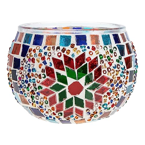 Zerodeko Glas Kerzenständer Hochzeit Kerzenhalter Mosaik Hause Schmuck von Zerodeko