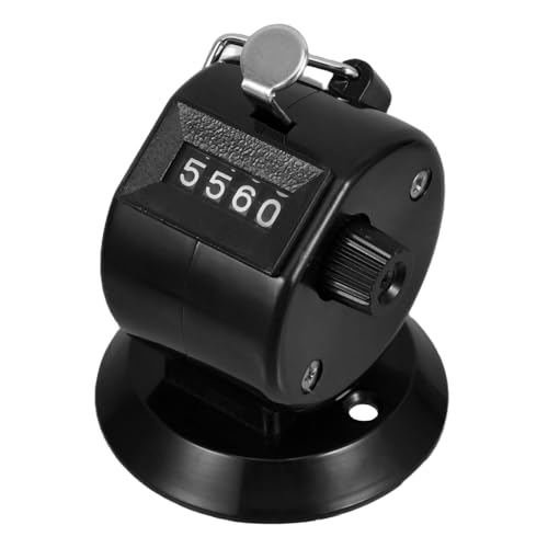 Zerodeko Manueller Zähler Clicker-zählung Pitch-zähler Fingerzähler-clicker Handheld-zählerklicker Zahlenklickzähler Schalter Handgehaltener Zahlenzähler-clicker Handzähler Plastik Black Zerodeko Manueller Zähler Clicker-zählung Pitch-zähler Fingerzähler-clicker Handheld-zählerklicker Zahlenklickzähler Schalter Handgehaltener Zahlenzähler-clicker Handzähler Plastik Black von Zerodeko