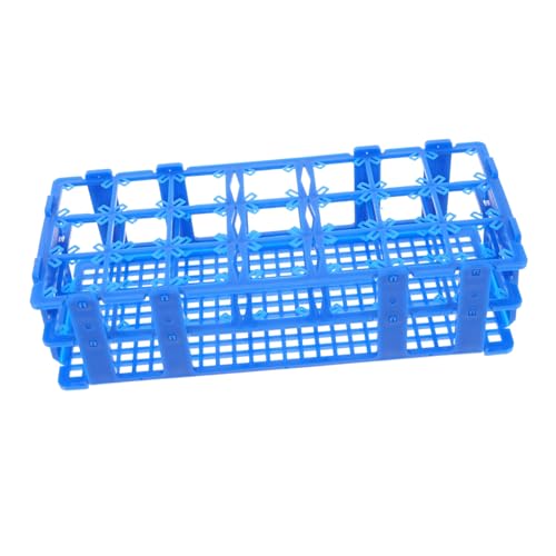 Zerodeko Mehrzweck Zentrifugenröhrchenhalter Abnehmbar Langlebiger Probenröhrchenständer Laboreinsatz Wiederverwendbar Leicht Transportierbar Sicherer Reagenzglashalter für Laboreinsatz von Zerodeko