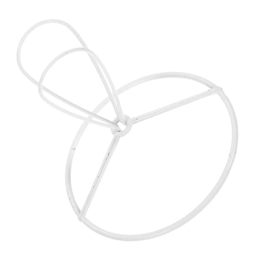 Zerodeko Metall Lampenschirmrahmen Lampenschirmhalter DIY Lampenschirm Zubehör für Tischleuchten Einfache Montage Vielseitig Einsetzbar Stabiler Lampenschirmhalter für Deckenleuchten von Zerodeko
