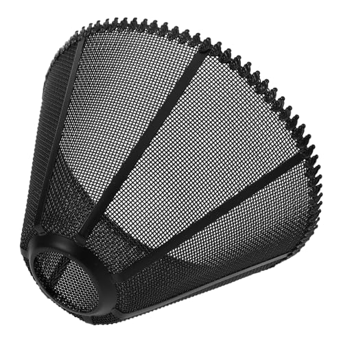 Zerodeko Metall Pendelleuchte Lampenschirm Retro Stil Hängelampe mit Hohlgeflecht Industrielle Deckenleuchte Kompakte Gute Wärmeableitung Geeignet für Wohnräume Restaurants Bars Schwarz von Zerodeko
