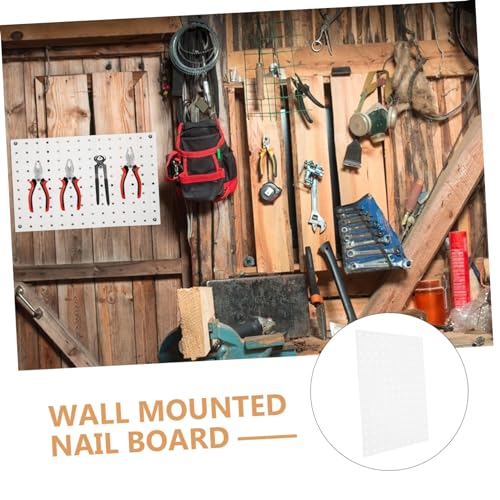Zerodeko Metall pegboard Wandpanel Weiß Werkzeughalter Wandorganizer Garage Werkstatt Aufbewahrungssystem Robust Einfache Montage Vielseitig für Schlüssel Teile Zubehör Zerodeko Metall pegboard Wandpanel Weiß Werkzeughalter Wandorganizer Garage Werkstatt Aufbewahrungssystem Robust Einfache Montage Vielseitig für Schlüssel Teile Zubehör von Zerodeko