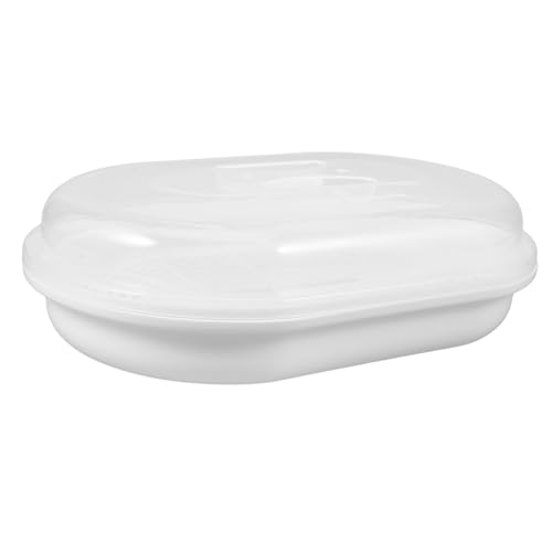Zerodeko Mikrowellen Dampfgarer Ovaler Steamer mit Deckel aus Langlebigem Leichtem Material Mikrowellengeeignet für Gesundes Gemüse und Fischdämpfen Wiederverwendbar und Einfach zu Zerodeko Mikrowellen Dampfgarer Ovaler Steamer mit Deckel aus Langlebigem Leichtem Material Mikrowellengeeignet für Gesundes Gemüse und Fischdämpfen Wiederverwendbar und Einfach zu von Zerodeko