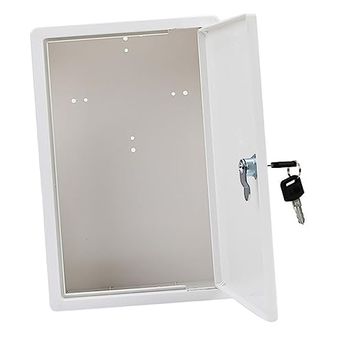Zerodeko Wandmontierte Milchbox Stabilem Abs Material Abschließbar Dekorativ für Milchflaschen und Post Platzsparend für Draußen Geeignet Zerodeko Wandmontierte Milchbox Stabilem Abs Material Abschließbar Dekorativ für Milchflaschen und Post Platzsparend für Draußen Geeignet von Zerodeko