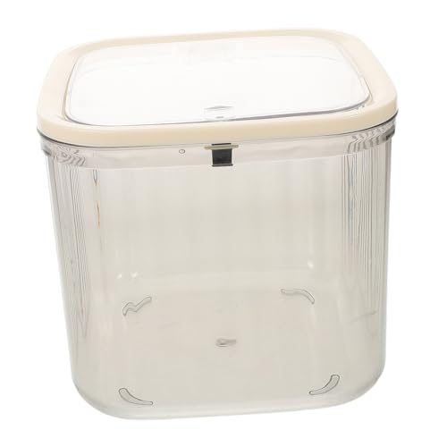 Zerodeko Mini Desktop Trash Can Transparent Push Top Plastic Waste Bin With Removable Lid For Office Vanity Table Kitchen Home Organization Zerodeko Mini Desktop Trash Can Transparent Push Top Plastic Waste Bin With Removable Lid For Office Vanity Table Kitchen Home Organization von Zerodeko