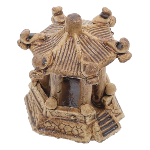 Zerodeko Miniatur Sechseck Pavillon Statue aus Keramik Asiatische Pagode Dekoration Platzsparend für Bonsai Aquarium Schreibtisch mit Antikem Charme für Sammler und Gartenliebhaber Zerodeko Miniatur Sechseck Pavillon Statue aus Keramik Asiatische Pagode Dekoration Platzsparend für Bonsai Aquarium Schreibtisch mit Antikem Charme für Sammler und Gartenliebhaber von Zerodeko