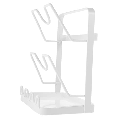 Zerodeko Multifunktionaler Topfdeckelhalter mit Doppelter Ablage Wandmontiert ohne Bohren Stabiler Schneidebrett Küchenutensilien organizer Inkl Pp auffangschale Platzsparend für Moderne Zerodeko Multifunktionaler Topfdeckelhalter mit Doppelter Ablage Wandmontiert ohne Bohren Stabiler Schneidebrett Küchenutensilien organizer Inkl Pp auffangschale Platzsparend für Moderne von Zerodeko