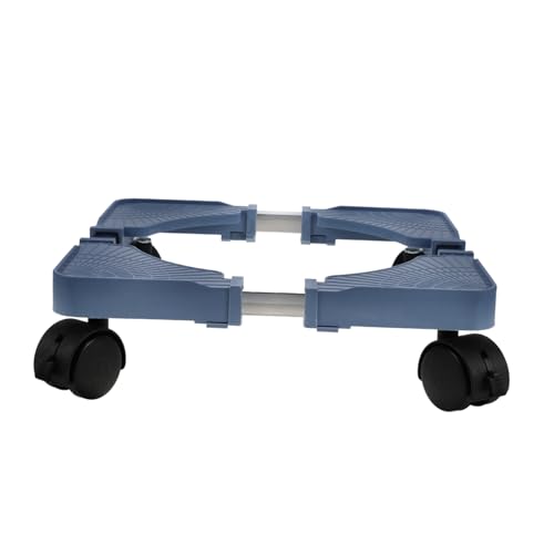 Zerodeko Multifunktionaler Verstellbarer Ständer mit Rädern für Waschmaschine Kühlschrank und Gasflasche Robuste Mobile Basis für Blumentöpfe und Wasserspender Einfache Montage von Zerodeko