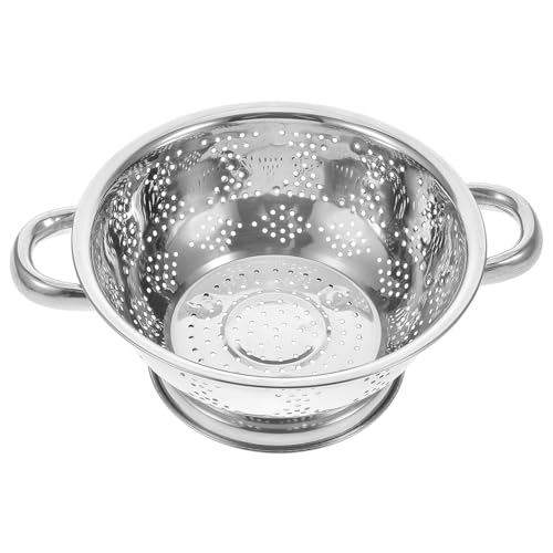 Zerodeko Obst und Gemüsesieb mit Zwei Ergonomischen Griffen Effizientes Abtropfen und Waschen von Reis Gemüse und Obst Robustes Küchensieb für Bessere Organisation Zerodeko Obst und Gemüsesieb mit Zwei Ergonomischen Griffen Effizientes Abtropfen und Waschen von Reis Gemüse und Obst Robustes Küchensieb für Bessere Organisation von Zerodeko