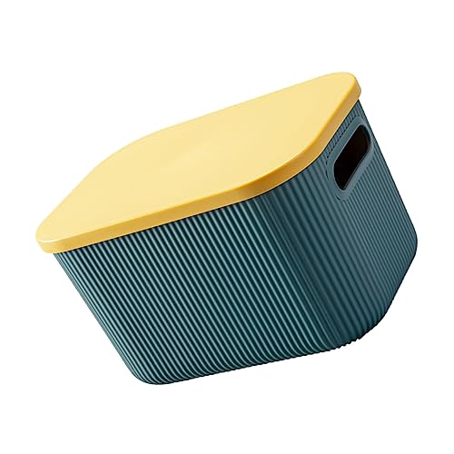Zerodeko 1stk Farblich Passende Aufbewahrungsbox Büro Multifunktion Container-box Plastik von Zerodeko