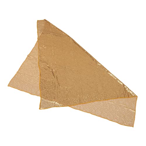 Zerodeko Pailletten Tischläufer Dekorative Tischdecke für Hochzeit und Partys Langlebige Polyester Materialien für Unvergessliche Feiern von Zerodeko