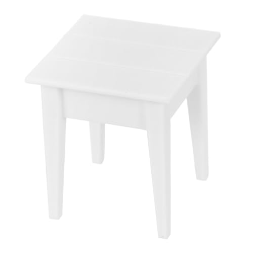 Zerodeko Miniatur-beistelltisch Für Puppenhäuser Maßstab Puppenhaus-Schlafzimmer-nachttisch Kommode Für Wohnzimmer-Dekoration Vintage-Design Holzoptik von Zerodeko