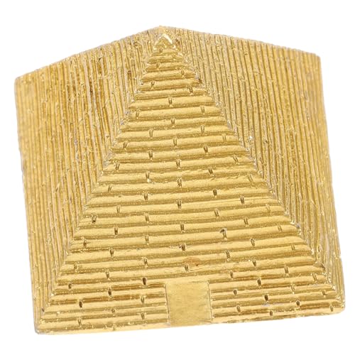 Zerodeko Retro Ägyptische Pyramide Miniatur Figurine aus Harz Langlebiges Vintage Dekorationsobjekt für Bücherregal und Schreibtisch für Sammler und Freunde Zerodeko Retro Ägyptische Pyramide Miniatur Figurine aus Harz Langlebiges Vintage Dekorationsobjekt für Bücherregal und Schreibtisch für Sammler und Freunde von Zerodeko