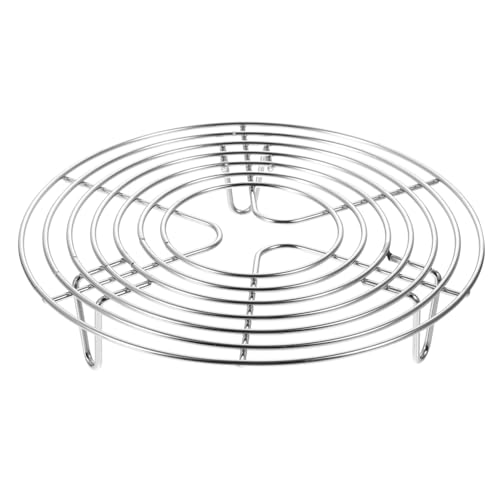 Zerodeko Runder Edelstahl Dampfgarer Einsatz Lebensmittelechter Mehrfach Steamerhalter mit Hohem Standfuß Multifunktionaler Dampfgareinsatz für Backen Kochen Dämpfen und Kühlung im Zerodeko Runder Edelstahl Dampfgarer Einsatz Lebensmittelechter Mehrfach Steamerhalter mit Hohem Standfuß Multifunktionaler Dampfgareinsatz für Backen Kochen Dämpfen und Kühlung im von Zerodeko
