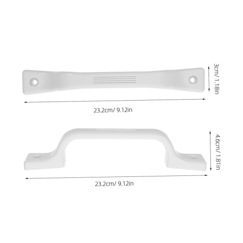 Zerodeko Rv Türgriff Kunststoff Weiß Ergonomisch Wetterfest Vielseitig Einsetzbar Für Wohnmobil Türen Schränke Decken Camper Griff Unterstützung von Zerodeko