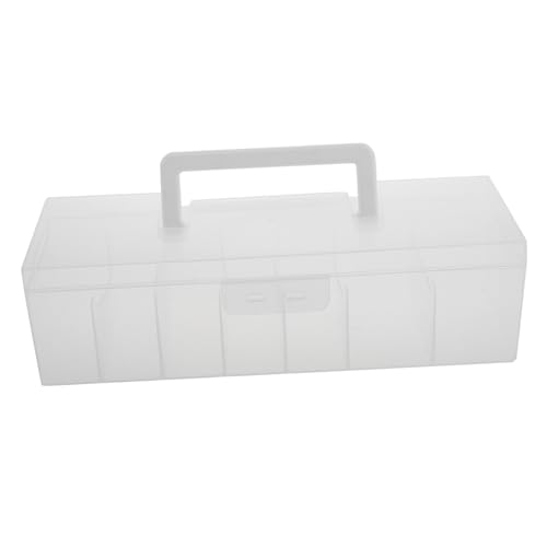 Zerodeko Saatpaket Organizerbox aus Kunststoff Klare Aufbewahrungsbox mit Fächern für Einfache Organisation von Tragbar und Langlebig für Gartenliebhaber von Zerodeko
