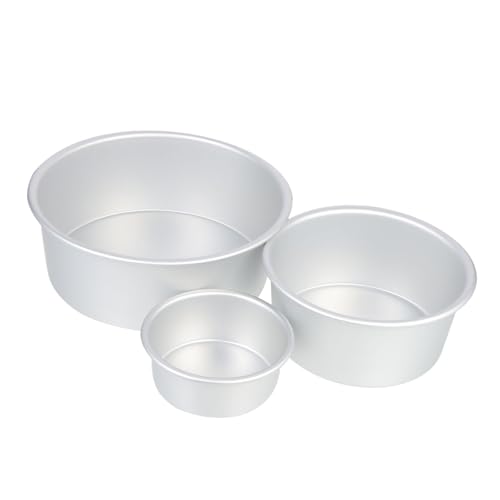 Zerodeko 3stücke Teiliges Kuchenformenset Aus Diy Kuchenformen Für Backen Tragbare Mousse Backformen Mit Antihaftbeschichtung von Zerodeko