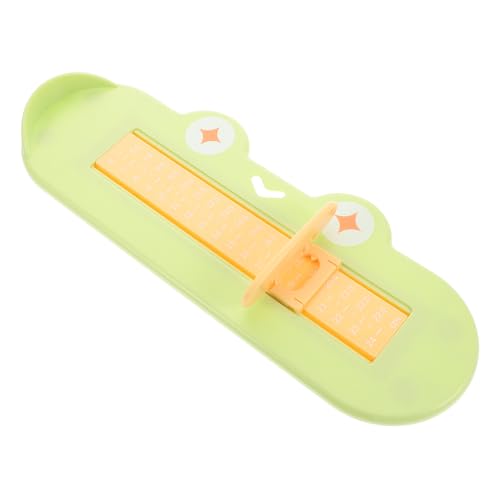 Zerodeko Schuhgrößenmesser Fußmessgerät für Präzise Fuß und Schuhlängenmessung Komfortables und Vielseitiges Messgerät für Genaue Schuhgrößenauswahl bei Mädchen und Kindern Grün Zerodeko Schuhgrößenmesser Fußmessgerät für Präzise Fuß und Schuhlängenmessung Komfortables und Vielseitiges Messgerät für Genaue Schuhgrößenauswahl bei Mädchen und Kindern Grün von Zerodeko