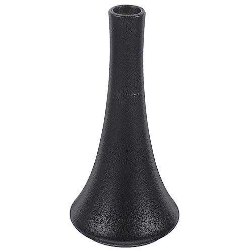 Zerodeko Schwarze Keramikvase Abnehmbarer Lenker Elegante Blumenvase Für Das Wohnzimmer von Zerodeko