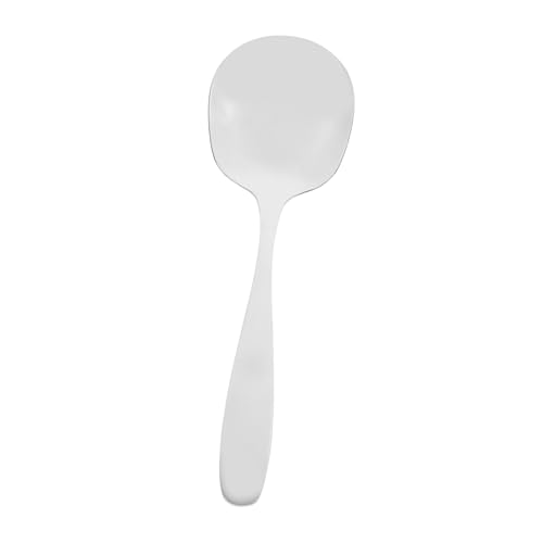 Zerodeko Servierlöffel Langer Dicker Schöpflöffel für Buffet Portionierung Ergonomisch Spülmaschinenfest für Gewerbliche Küchen und Zuhause von Zerodeko