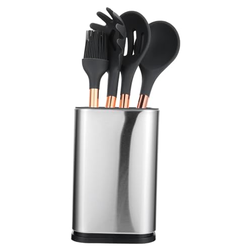 Zerodeko Silikon Kochbesteck mit Edelstahlkern Antihaftbeschichtete Küchenutensilien Mit Öl pinsel Küchensieb und Löffel Hitzebeständig Leicht zu Reinigen Geeignet für Zuhause Restaurant Zerodeko Silikon Kochbesteck mit Edelstahlkern Antihaftbeschichtete Küchenutensilien Mit Öl pinsel Küchensieb und Löffel Hitzebeständig Leicht zu Reinigen Geeignet für Zuhause Restaurant von Zerodeko