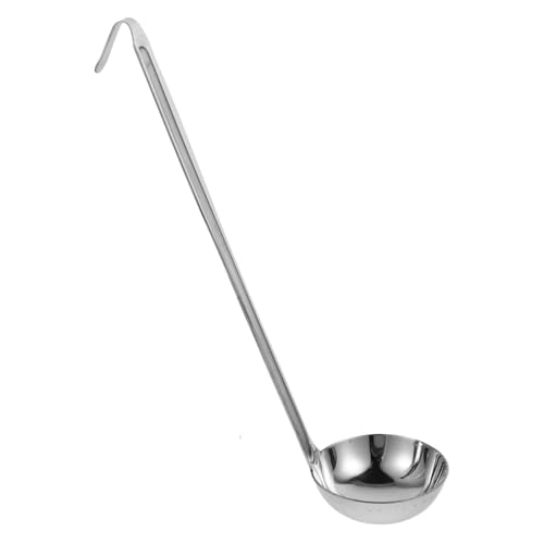Zerodeko Soup Ladle mit Haken Tiefer Schöpflöffel mit Langem Griff für Buffet Catering Hitzebeständig und Langlebig für Suppen Saucen und Gravys Zerodeko Soup Ladle mit Haken Tiefer Schöpflöffel mit Langem Griff für Buffet Catering Hitzebeständig und Langlebig für Suppen Saucen und Gravys von Zerodeko
