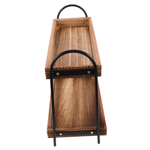 Zerodeko Stöckiges Holzregal Badezimmer Ablage mit Natürlichem Finish Vanity Organizer für Waschbecken Küchenarbeitsplatte Makeup Hautpflege Ordnen Pflegeleicht Modern Zerodeko Stöckiges Holzregal Badezimmer Ablage mit Natürlichem Finish Vanity Organizer für Waschbecken Küchenarbeitsplatte Makeup Hautpflege Ordnen Pflegeleicht Modern von Zerodeko