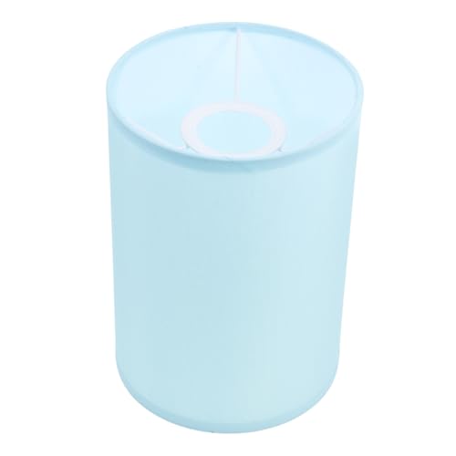 Zerodeko Stoff Lampenschirm für Tisch und Stehlampe Himmelblau Einsetzbar Langlebig und Passt zu Verschiedenen Einrichtungsstilen von Zerodeko