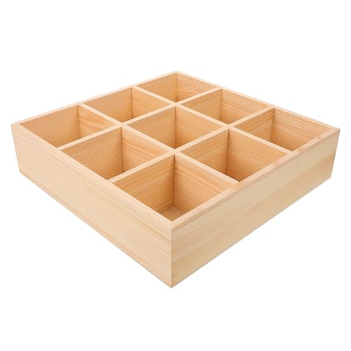 Zerodeko Teebeutelhalter aus Holz Fächer Organizer für Teebeutel und Kaffeepads Multifunktionale Aufbewahrungsbox für Arbeitsplatte Design Platzsparend und Langlebig von Zerodeko
