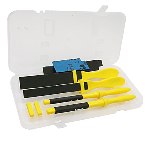 Zerodeko Teiliges Polier Metall Schleifstab für Schmuckherstellung Langlebiges Polierkit zum Entfernen von Rost und Oxidation Einfach zu Bedienen für DIY Bastelringe und Metallarbeiten Zerodeko Teiliges Polier Metall Schleifstab für Schmuckherstellung Langlebiges Polierkit zum Entfernen von Rost und Oxidation Einfach zu Bedienen für DIY Bastelringe und Metallarbeiten von Zerodeko