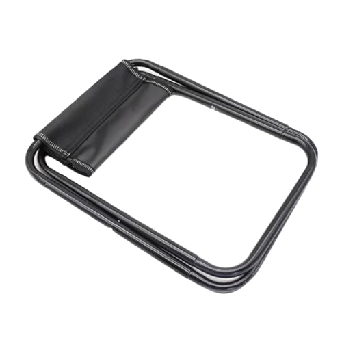 Zerodeko Tragbarer Klapphocker Stühle Kleiner Klapphocker Klappstuhl Klapphocker Klapphocker Klappstuhl Campinghocker Klapphocker Zum Angeln Kleiner Hocker Canvas Schwarz von Zerodeko