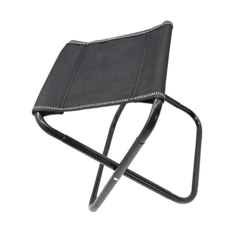 Zerodeko Tragbarer Klapphocker Zusammenklappbarer Campinghocker Kleiner Tragbarer Stuhl Hocker Zum Angeln Klapphocker Für Erwachsene Tragbar Faltbarer Stuhl Kleiner Stuhl Black Stahl von Zerodeko