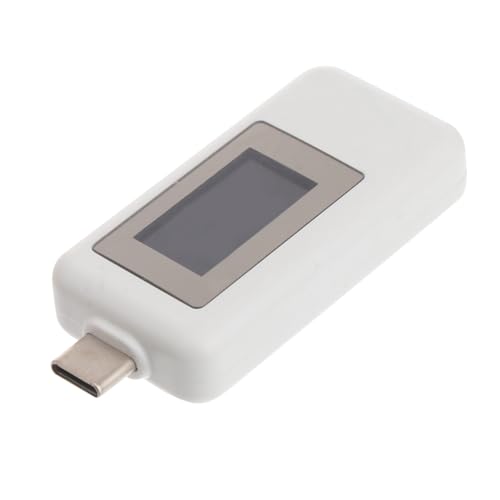 Zerodeko USB c Voltmeter Amperemeter Ips Farbdisplay Bidirektionaler Strom Spannungsmonitor USB Power Tester für Präzise Messung und Stabile Leistung Elektronik Enthusiasten von Zerodeko